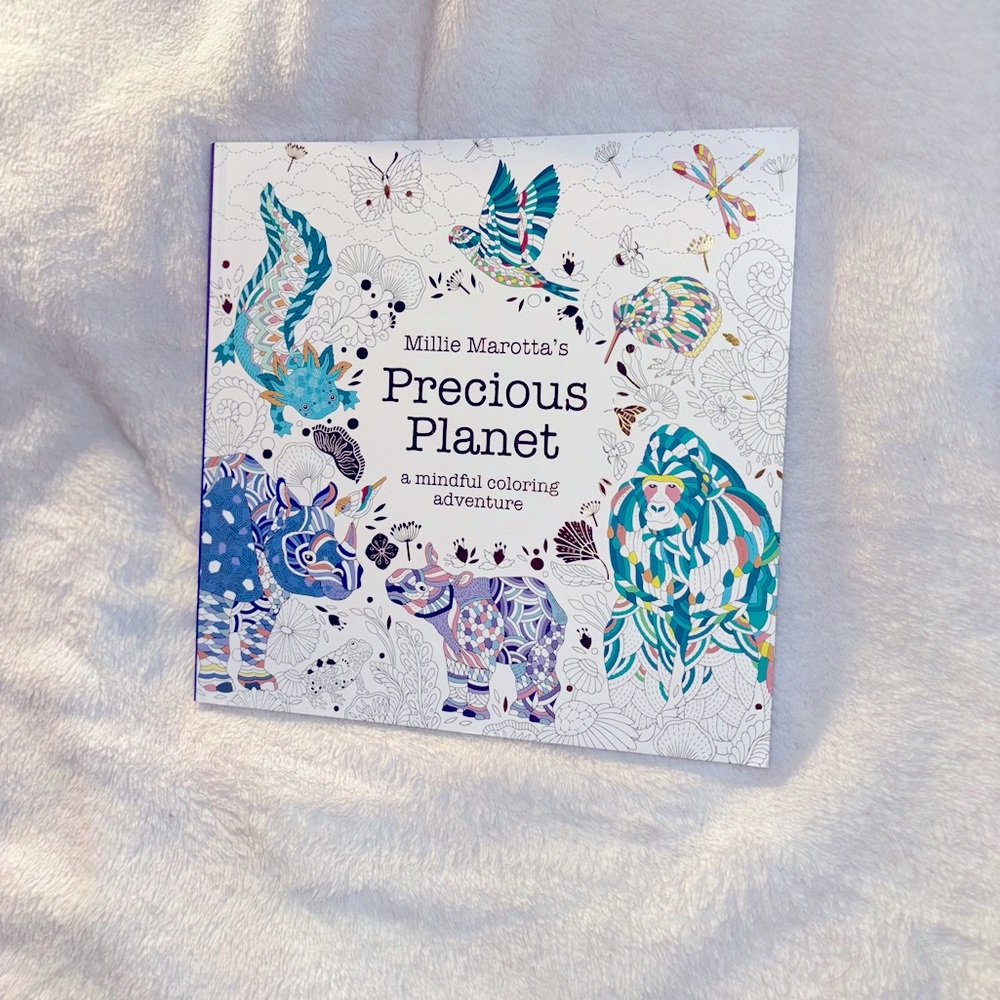 ✨NWOT & Ready for your colors! ‘Precious Planet’ Mindful Adventure ColorBook 🎨✨